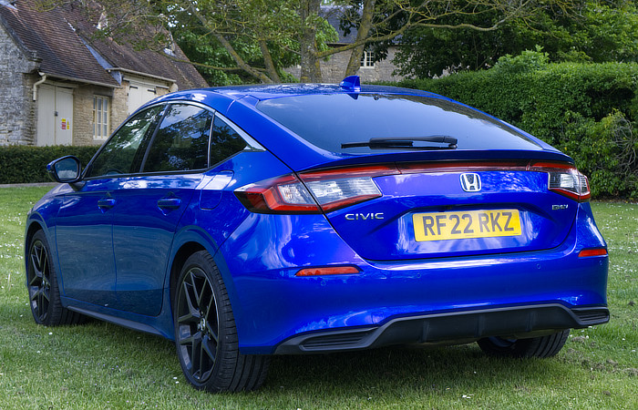 2023 Honda Civic Review - Rear Stance
