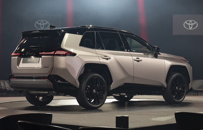 New Generation 2025 Toyota RAV 4 - Rear Stance
