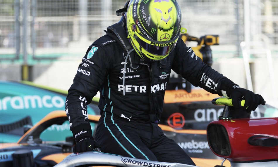 Bad Back Hamilton - Azerbaijan GP
