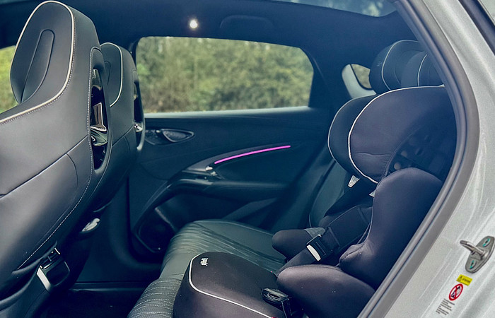 BYD Seal Review - 2024 - Rear Interior