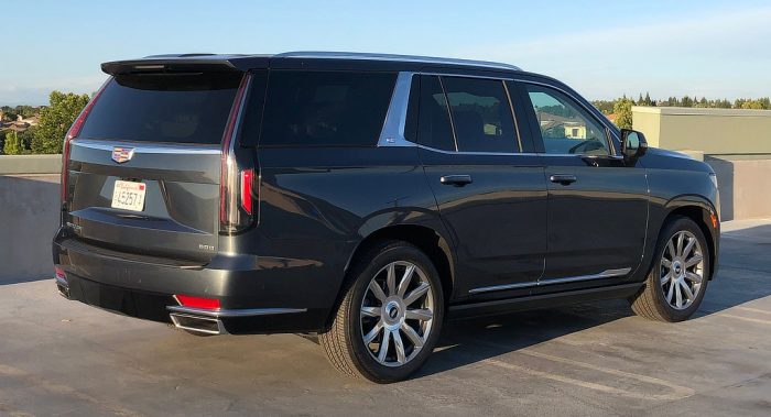 Cadillac Escalade Review - Rear - Dailycarblog
