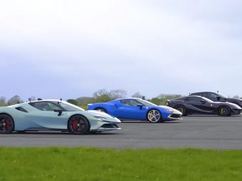 Carwow vs Ferrari - An Epic Drag Fest