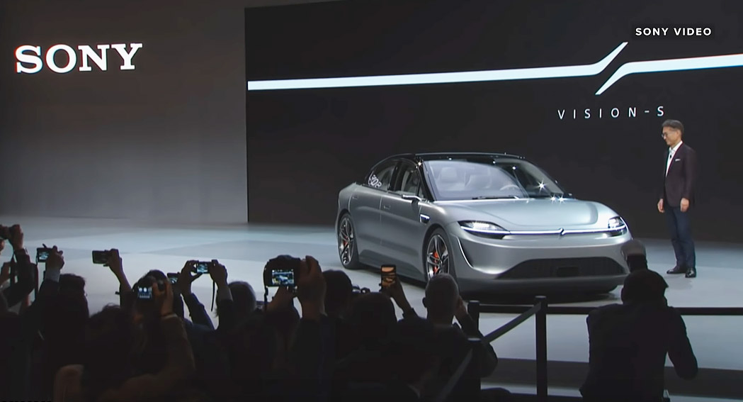 CES2020 - Sony Vision S Concept - Dailycarblog.com