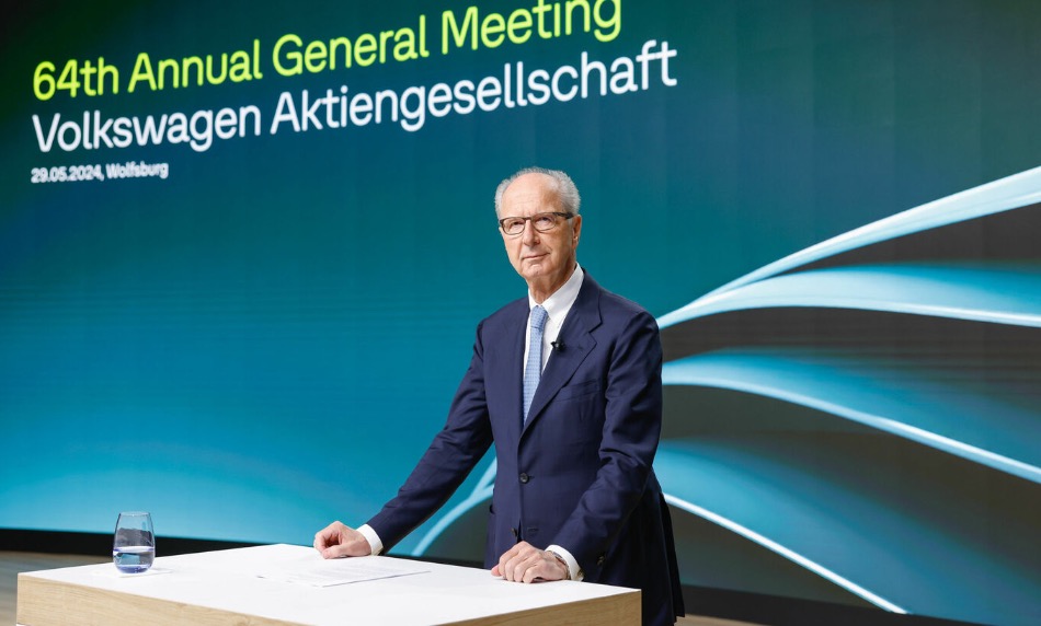 Volkswagen Chairman - Dieter Potsch - "I Can't be bothered"