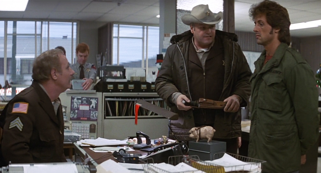 DUI arrest, Rambo at the police station, dailycarblog.com