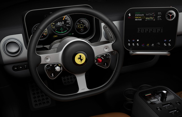 Ferrari Luce Interior Design - by Jony Ive - Human Interface Design