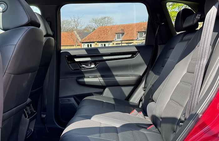 Review - 2025 Honda CRV PHEV - Rear interior