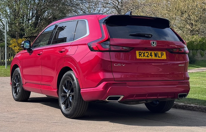 Review - 2025 Honda CRV PHEV - Rear Stance