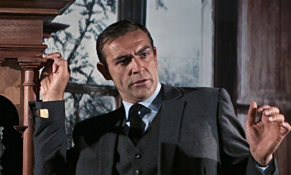 Sean COnnery as James Bond in Thunderball - 1965