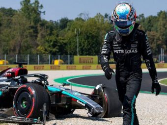 Kimi Antonelli - 2024 Italian GP First Practice crash