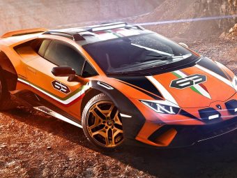 Lamborghini Sterrato Concept rear