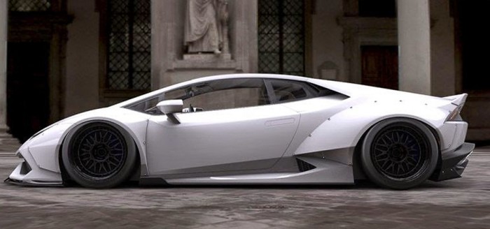 Liberty-Walk-Lamborghini-Huracan-Wide-Body-Profile