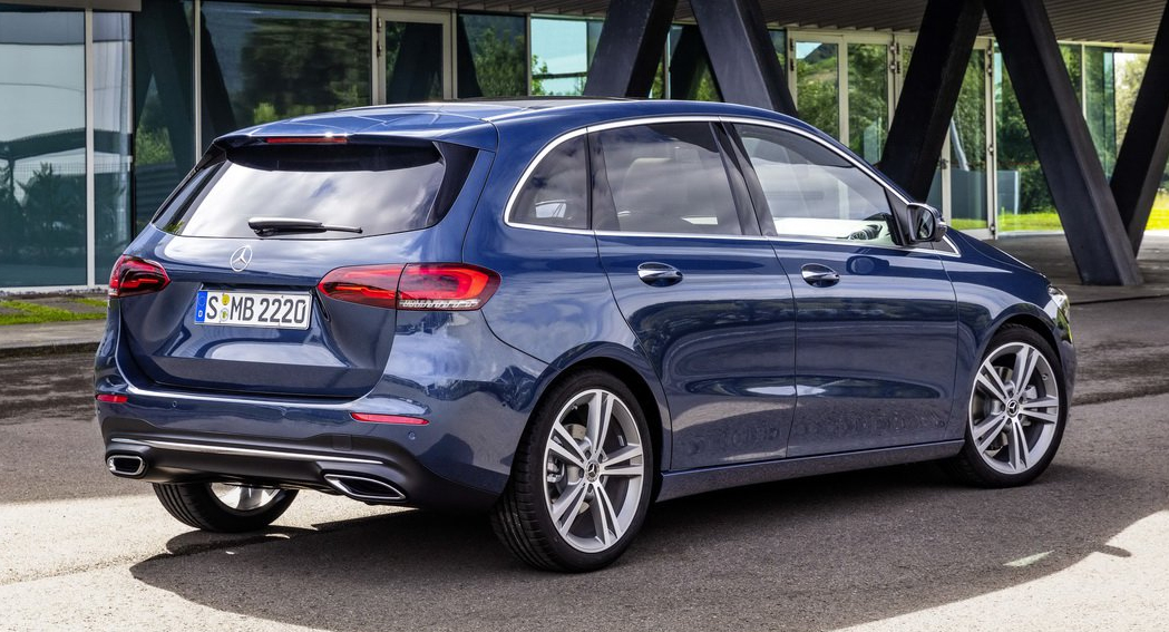 2018 Mercedes B Class, is surprisingly dull, rear, dailycarblog.com 