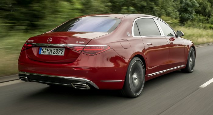 Mercedes Maybach S680 UK Spec Revealed - Rear - dailycarblog