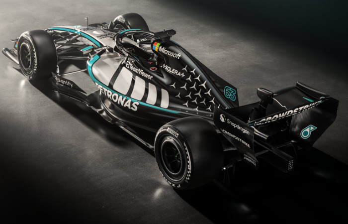 Mercedes F1 2026 Livery Launch - BEV
