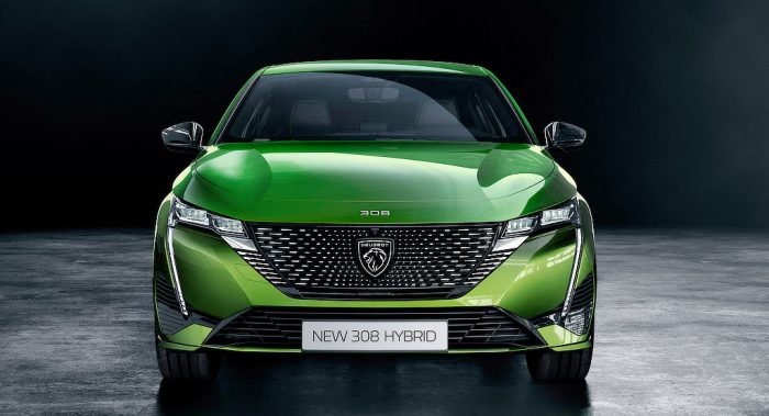 New Peugeot 308 2021 - Front - dailycarblog