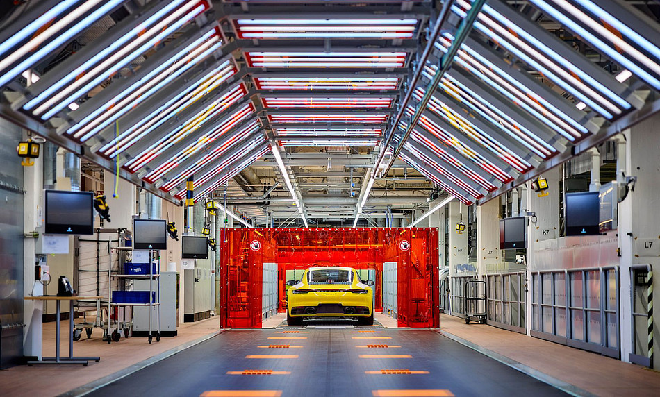 Porsche 911 Production Ramp