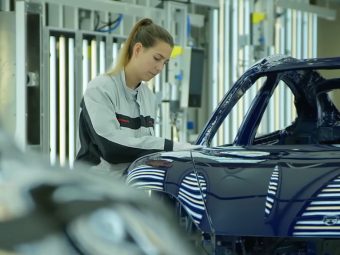 Porsche Taycan production dailycarblog.com