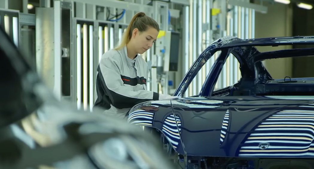 Porsche Taycan production dailycarblog.com