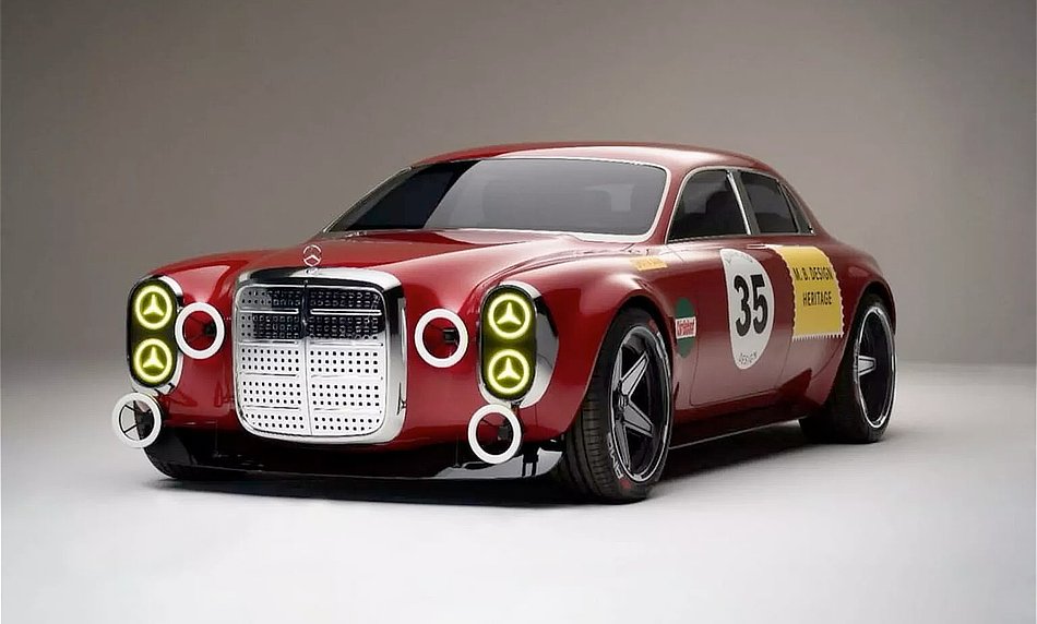 The Pig Mercedes- Studio Master