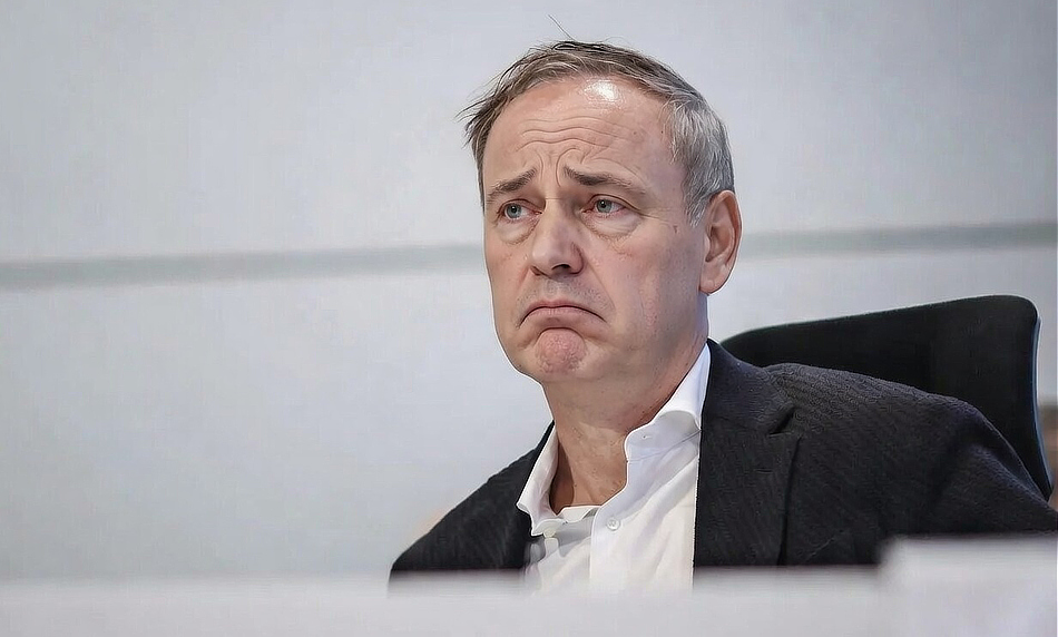 Volkswagen CEO Looking Pensive And Sad Over Job Cuts