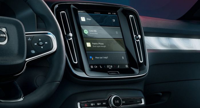 Volvo C40 Recharge, interior Daily Car Blog