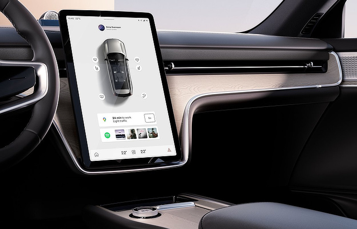 Volvo Ex90 EV to use Epic Games Unreal Engine - Centre Display