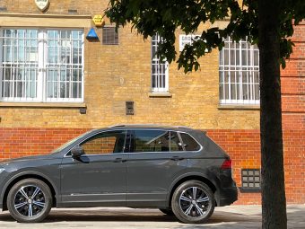 VW Tiguan Review, 2018, side elevation, dailycarblog.com