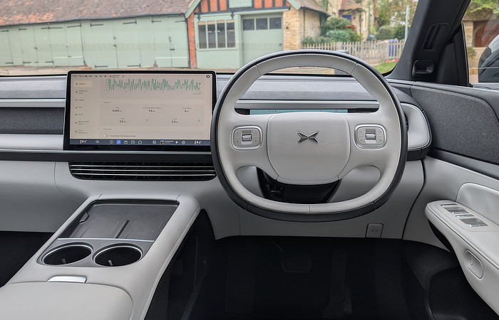 Xpeng G6 Long Range Review - Steering Wheel POV