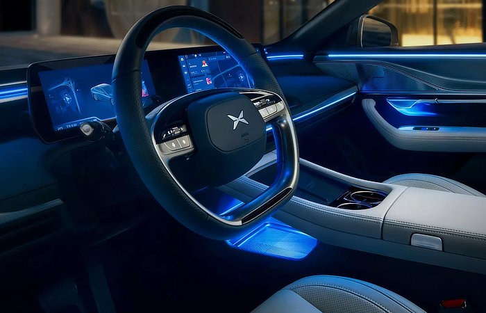 Xpeng P7i Facelift - Ambient lighting